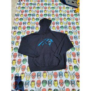Carolina Panthers Hoodie XL NFL Football Sportswear Team Apparel Hype Oldschool
